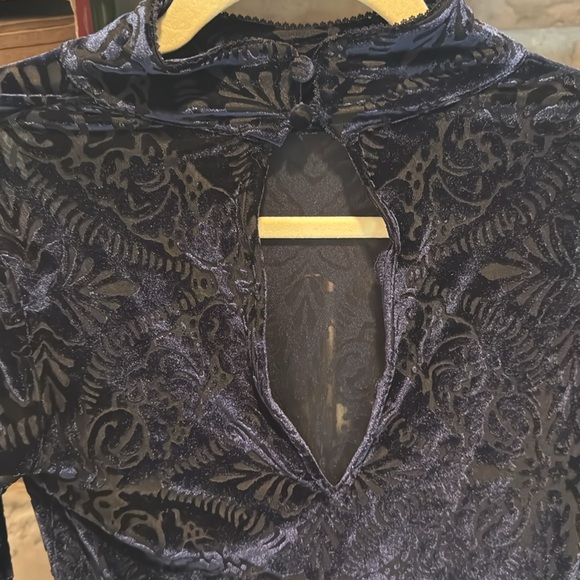 Free People Velvet mini dress - Picture 6 of 9